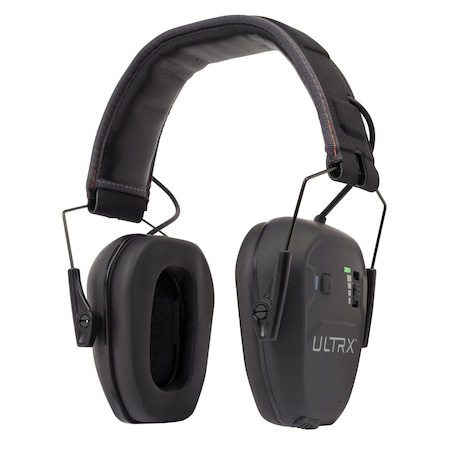Ultrx Bionic Bluetooth Passive Earmuff, Midnight Gray 4101